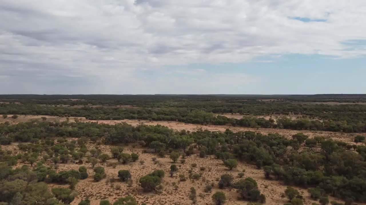 Drone footage of a very remote area in the Australian outback