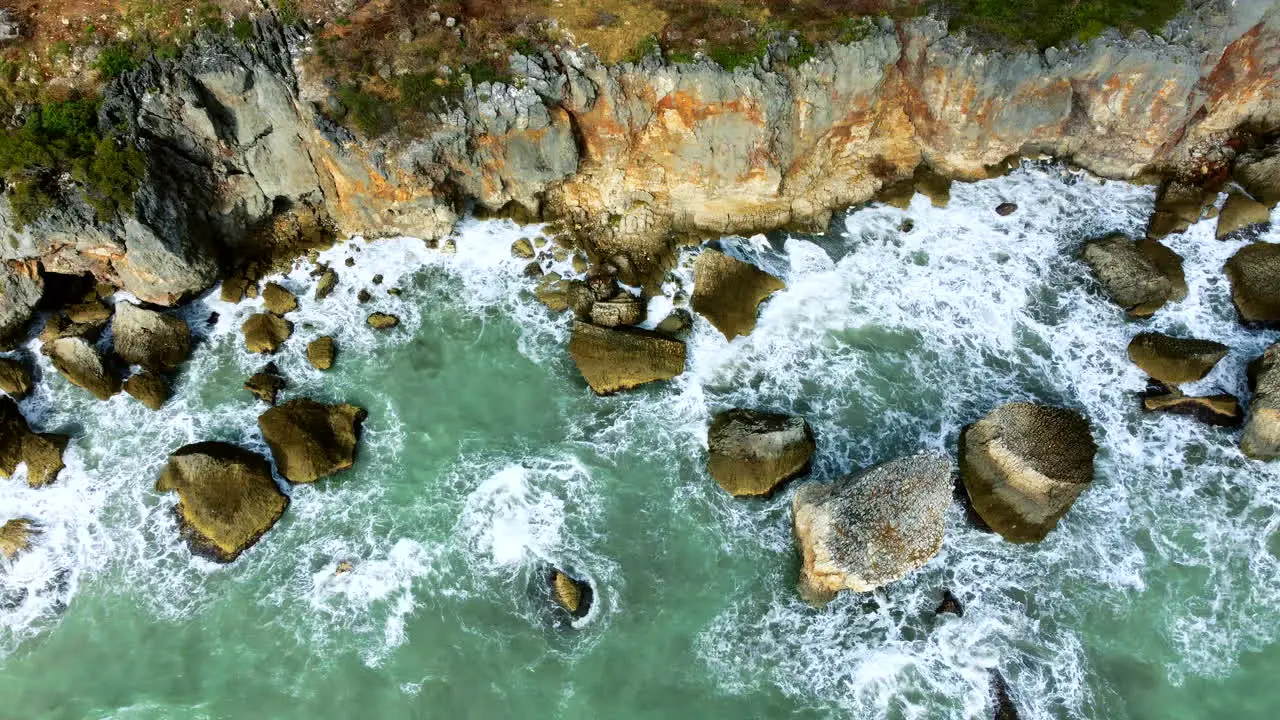 Rocks on the coast of St Thomas Jamaica