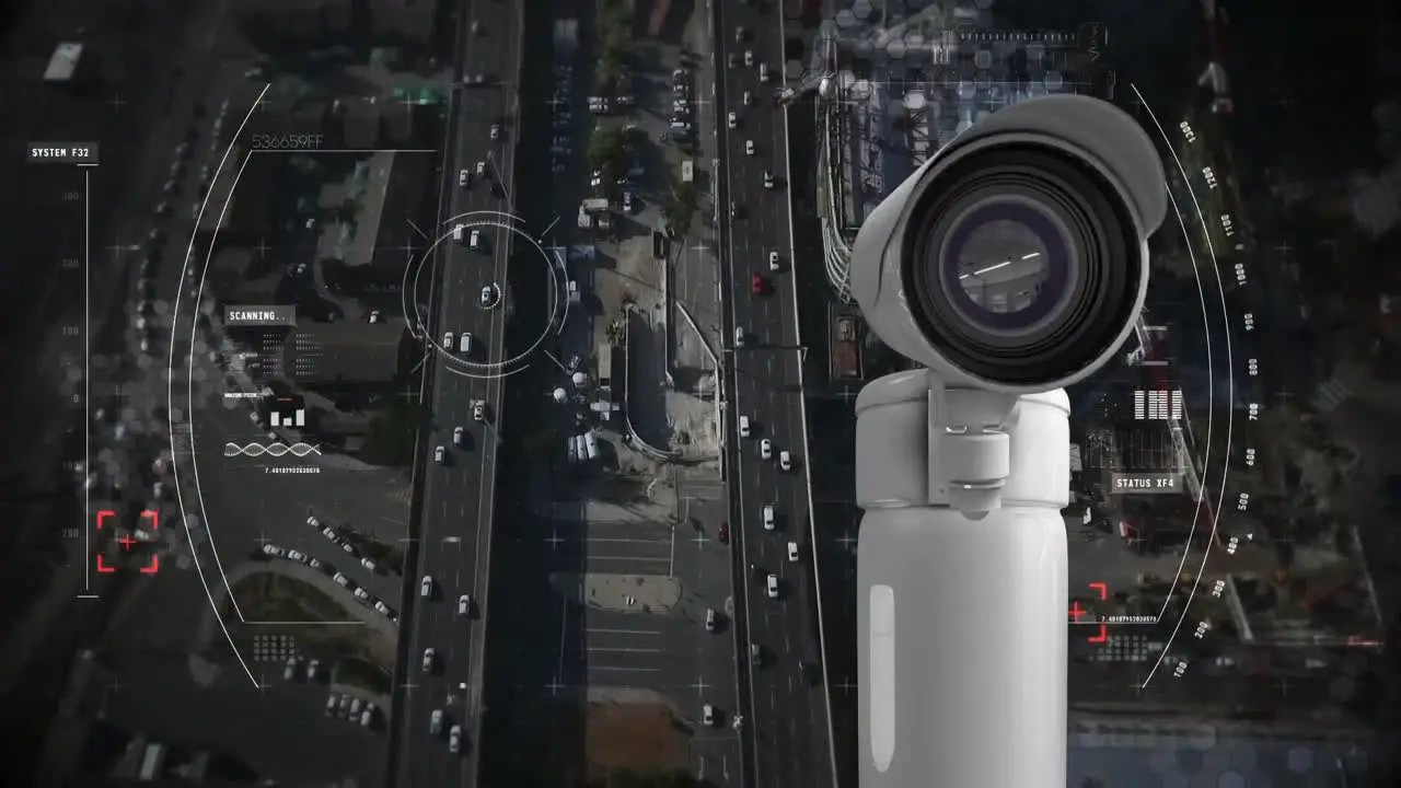 CCTV and road