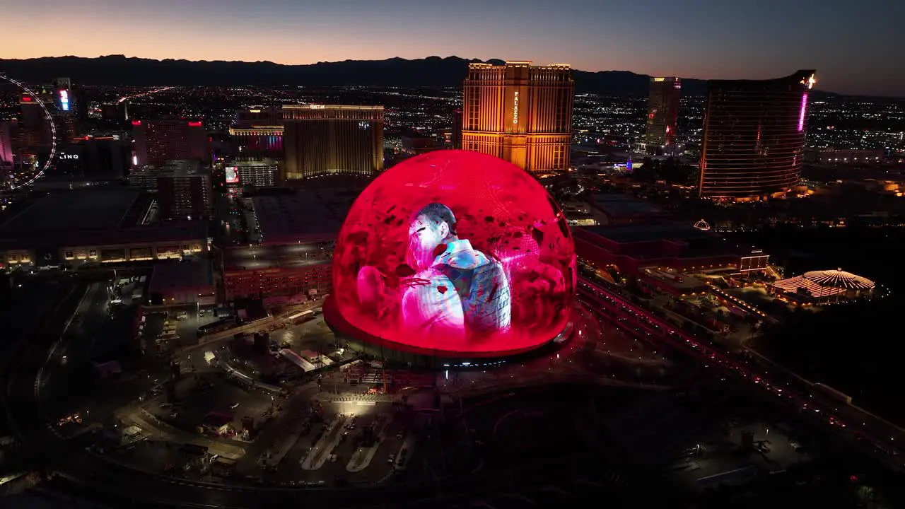 Sphere At Las Vegas In Nevada United States