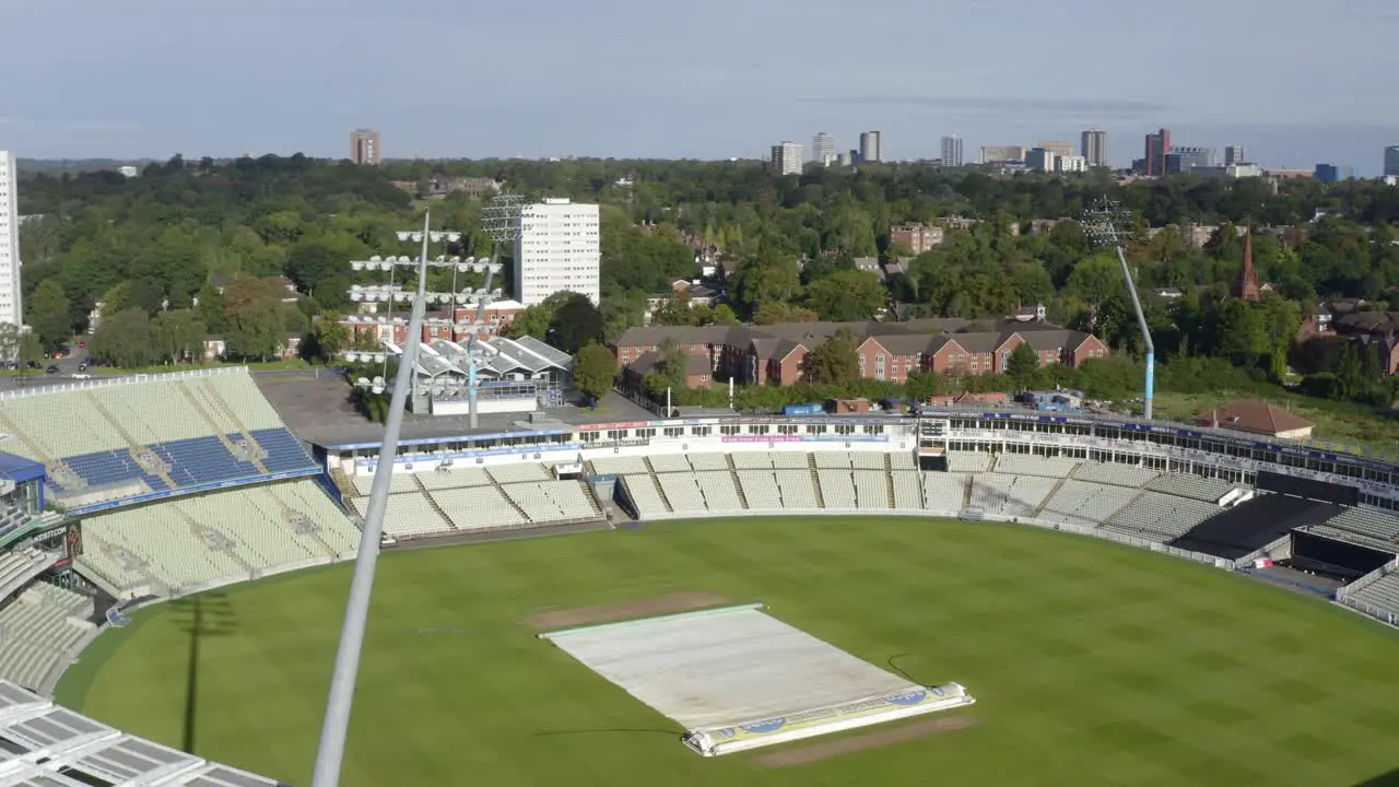 Drone Shot Pulling Away From Edgbaston Cricket Ground 06