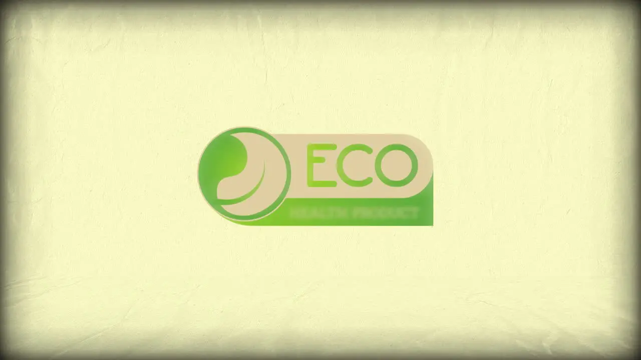 Eco products text banner