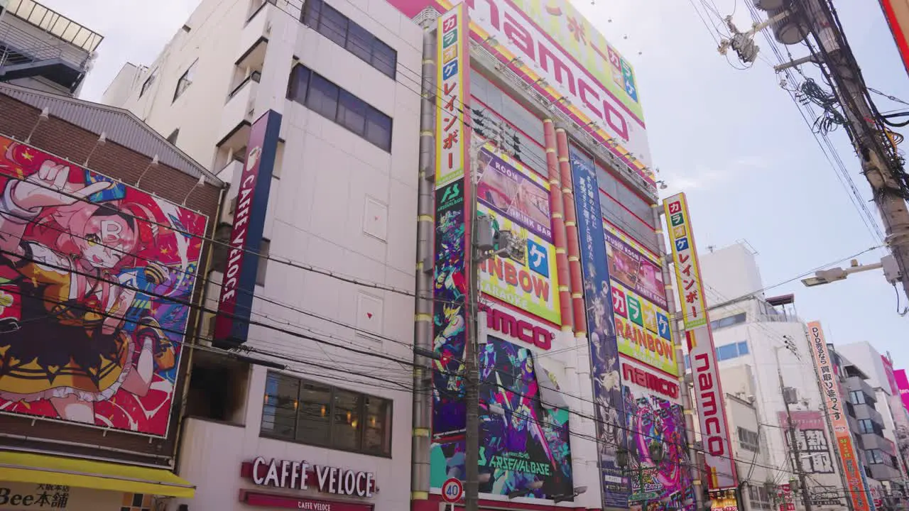 Establishing Shot of Anime Street in Nipponbashi Den Den Town