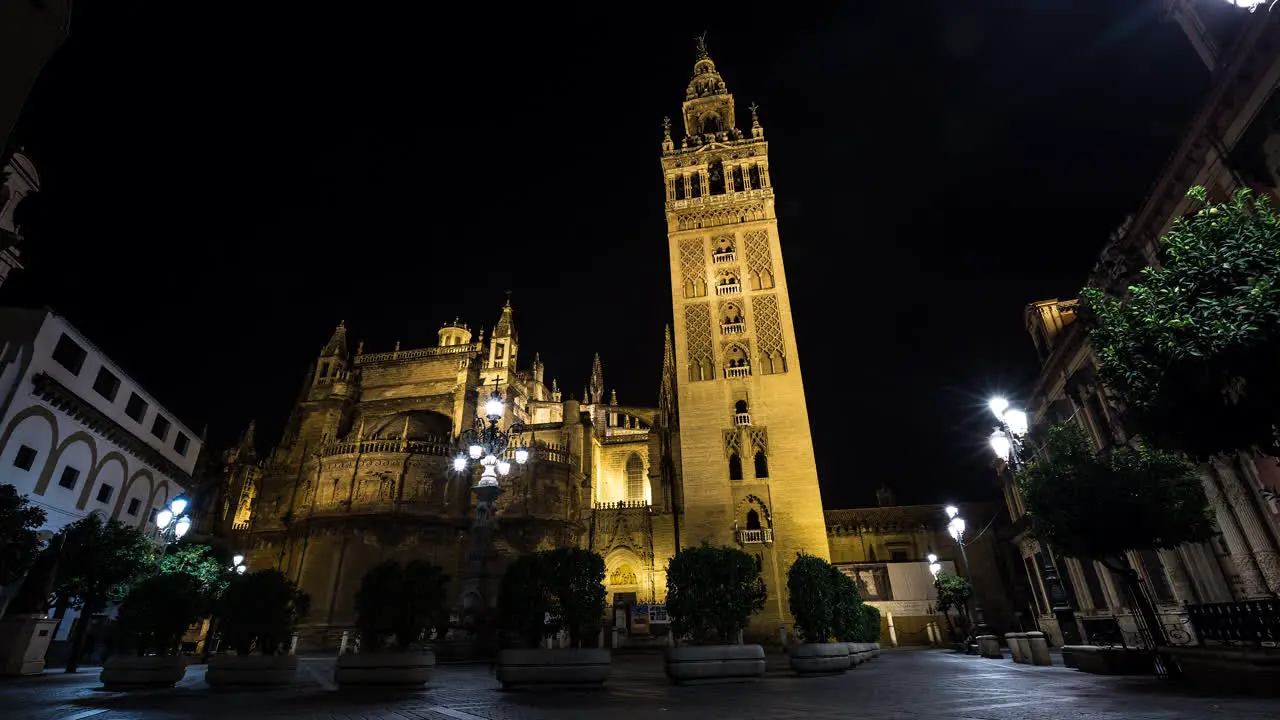 Giralda tower in sevilla spain