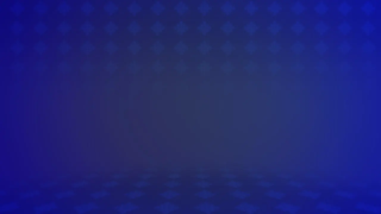 Blue gradient geometric pattern with cubes