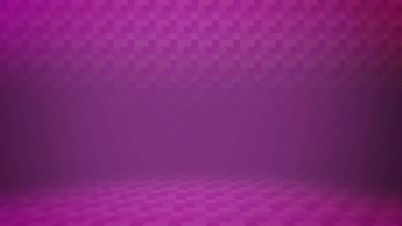 Pink gradient geometric pattern with small pixels