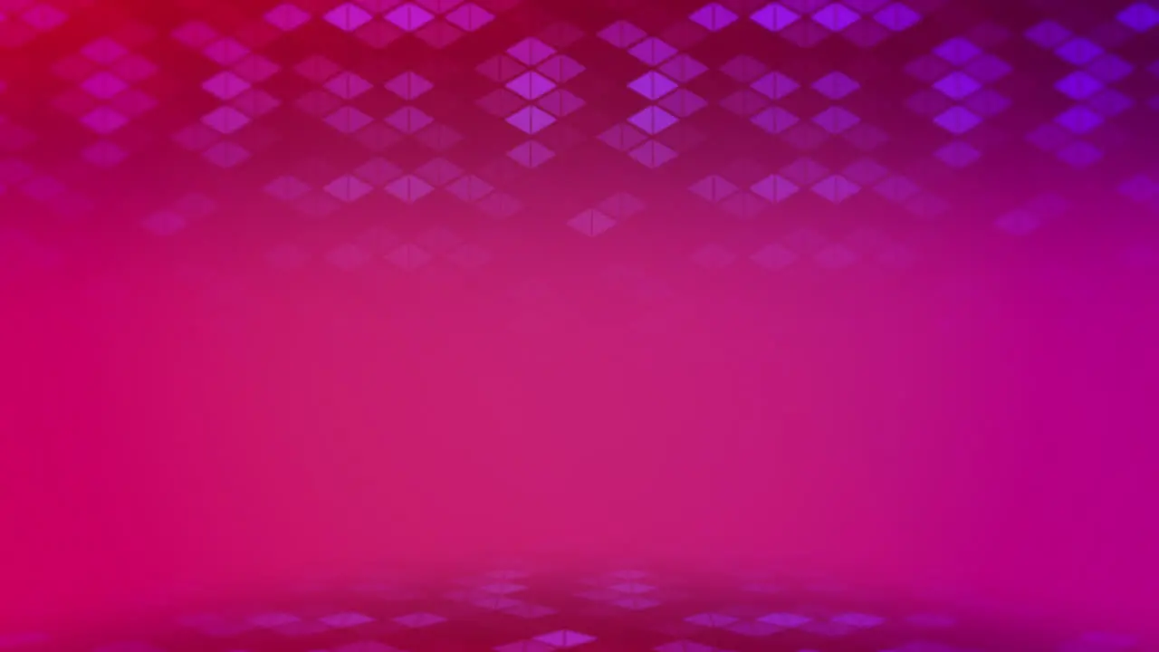 Red gradient geometric pattern with triangles