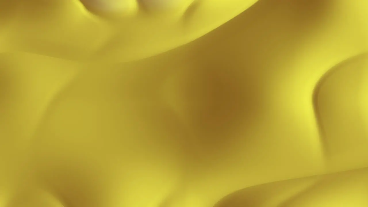 Flowing dark yellow waves pattern on black gradient