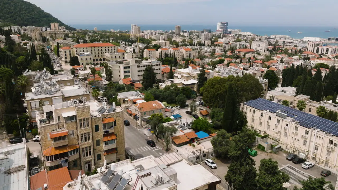 Aerial View Of Historic City Of Nazareth In Israel