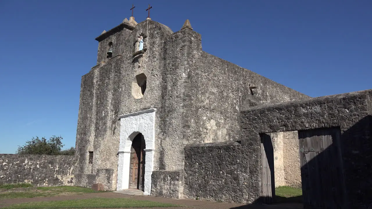 Texas Goliad Presidio La Bahia Church Entry