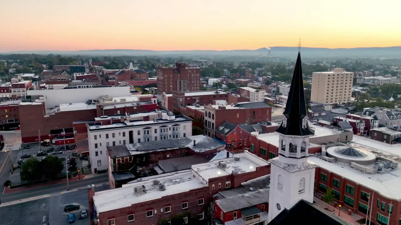 Hagerstown Maryland Aerial Push in