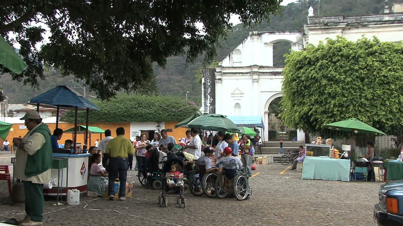 Guatemala Antigua church festival