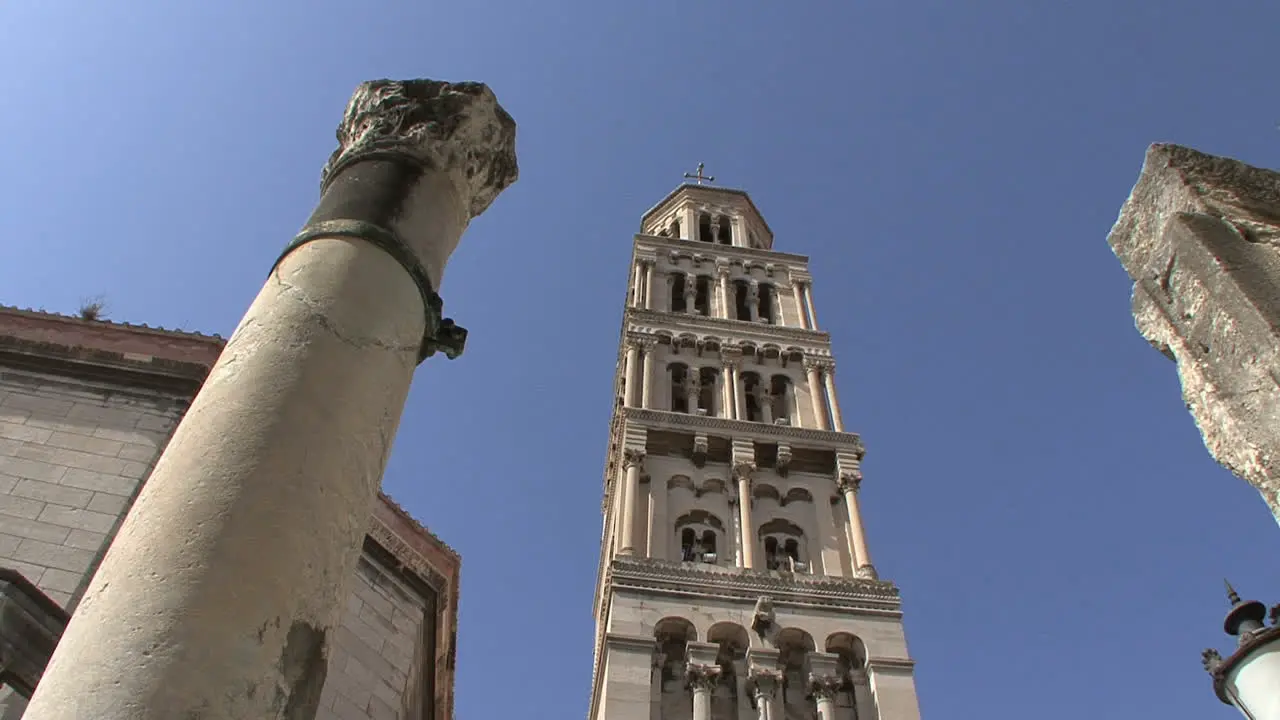 Croatia Split cathedral tower