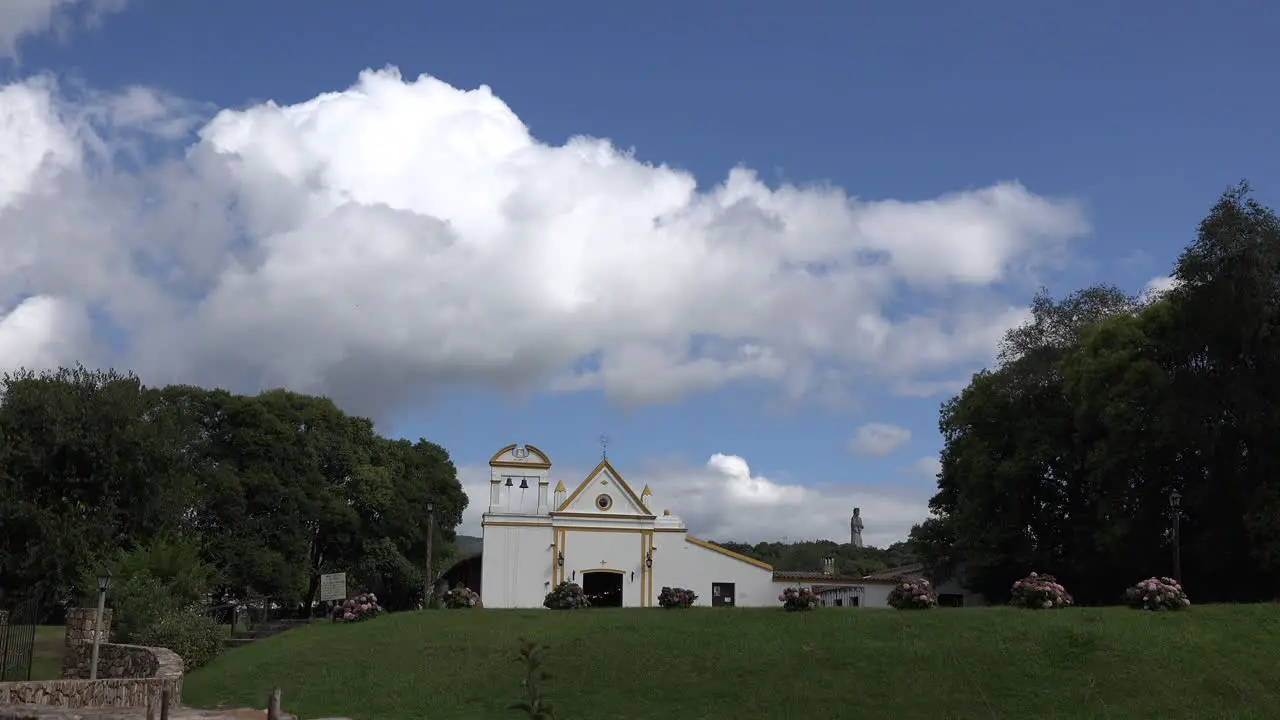 Argentina cloud above church