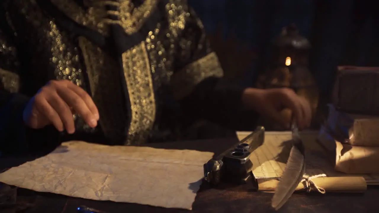 Writing letters in ancient times