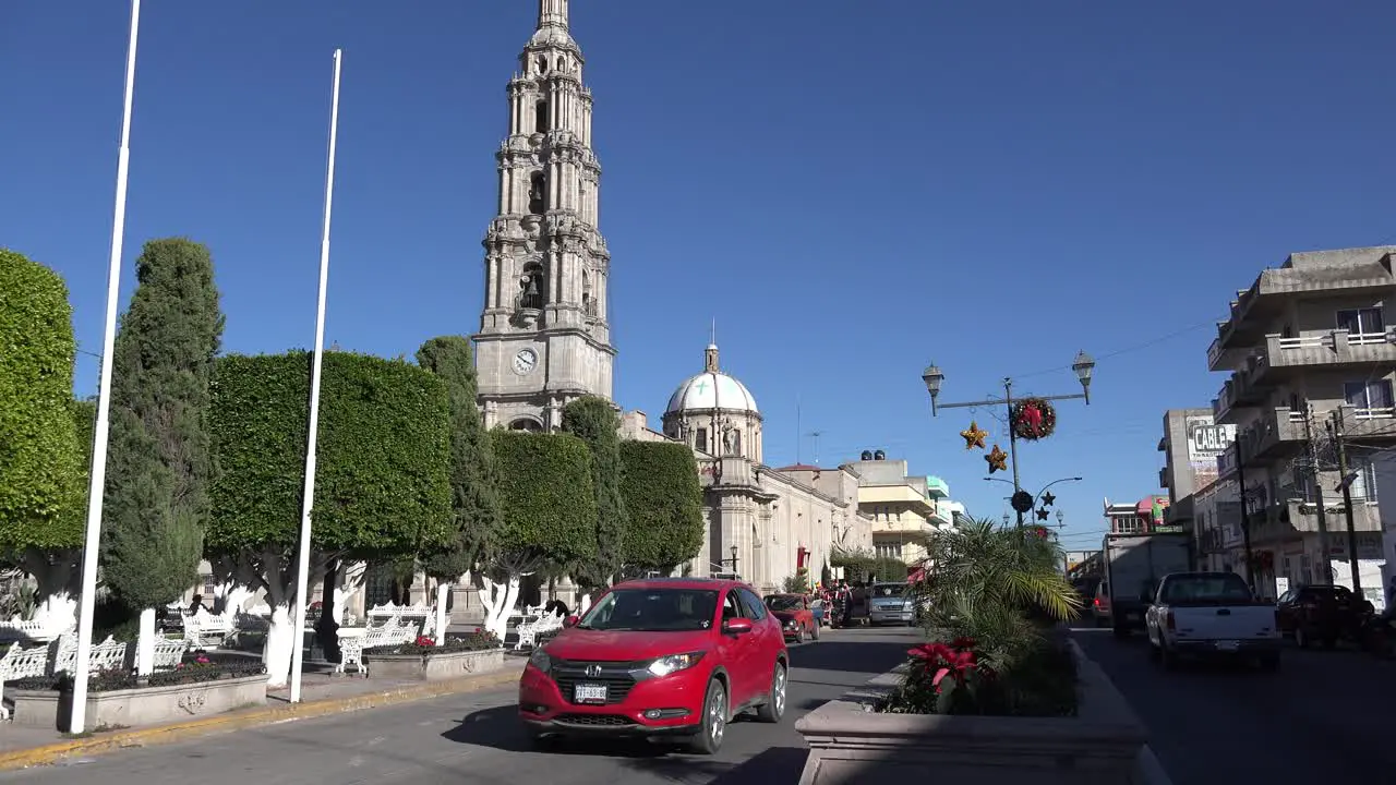 Mexico San Julian Zooms On Church Dome