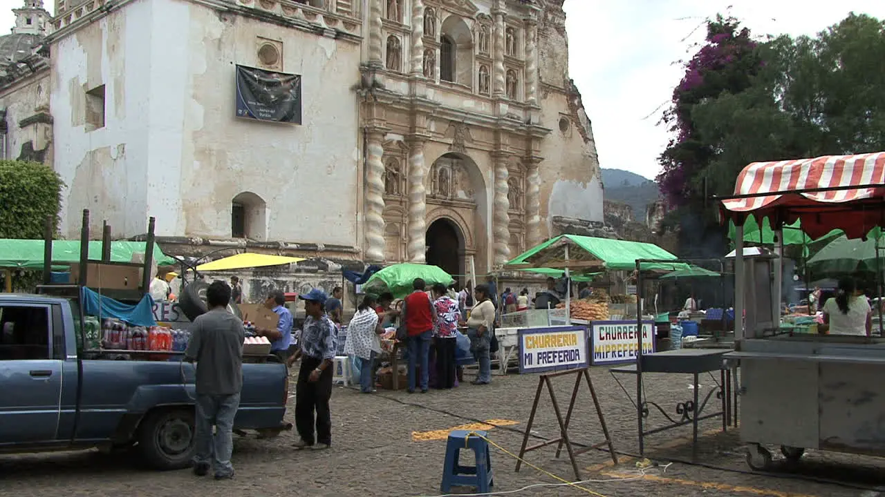 Guatemala Antigua pilgrimage church