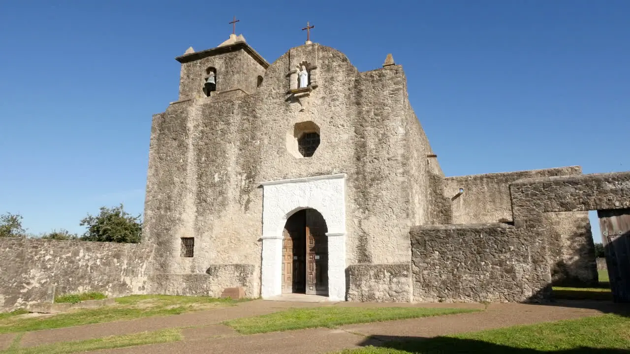 Texas Goliad Presidio La Bahia Church Facade