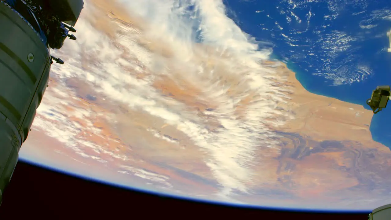 Graded Footage of Western Sahara and Atlantic Ocean