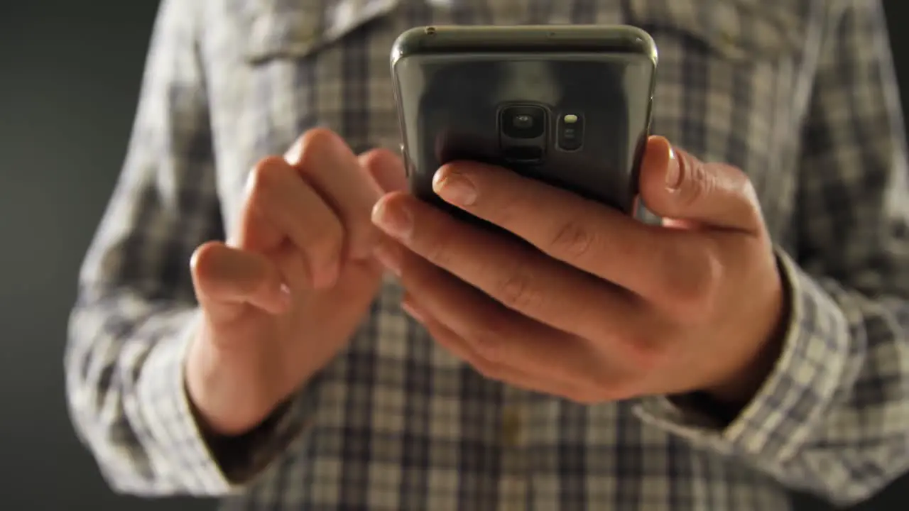 Young woman using smartphone