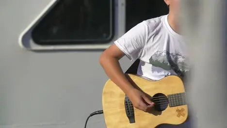 Young Male Street Performer