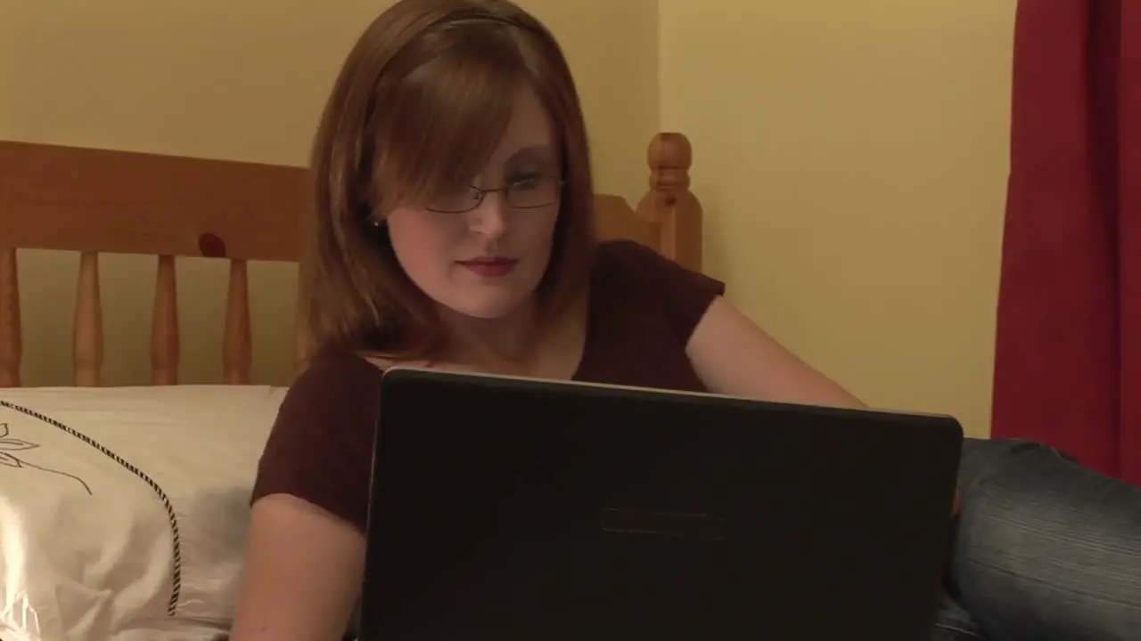 Stock Footage of Woman Relaxing at Home