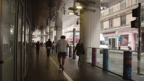 Advertising For 2022 Commonwealth Games At Tram Stop In Birmingham City Centre UK 1