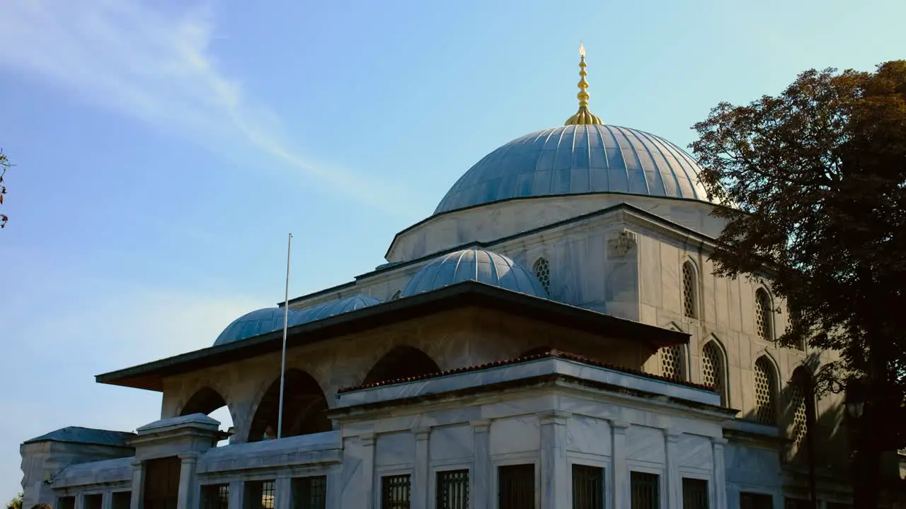 Low Angle Shot of Blue Mosque In Istanbul