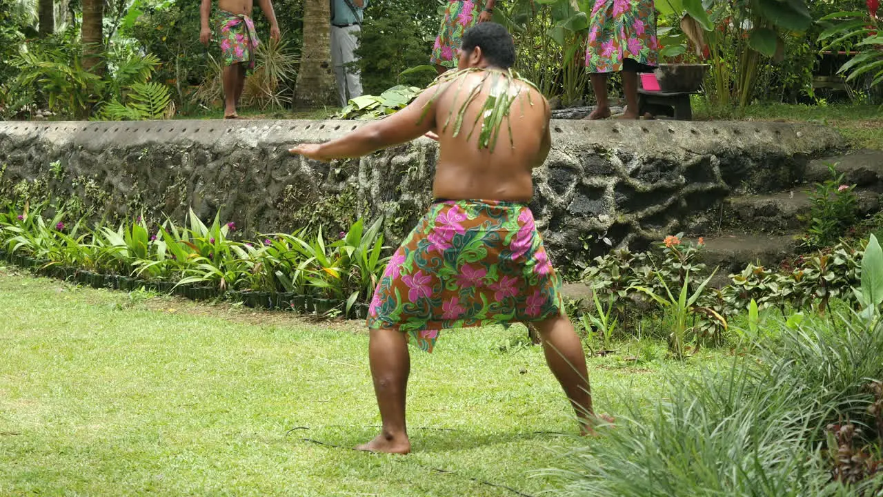 American Samoa One Man Dancing