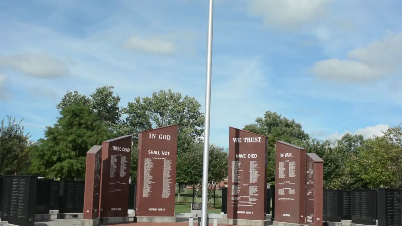 Veteran's Memorial Park in Johnson City  Tennessee