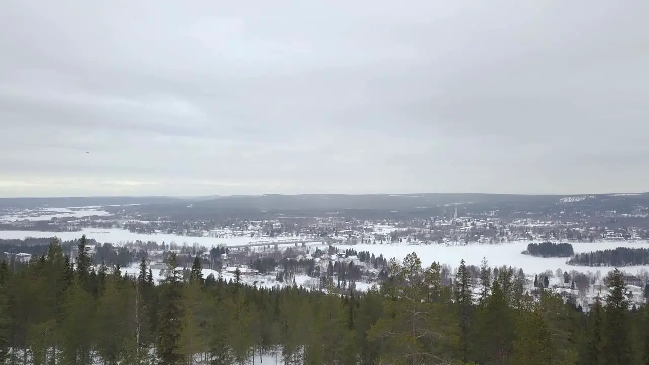 Finnish defence forces FA 18 Hornet coming landing to Rovaniemi military air base