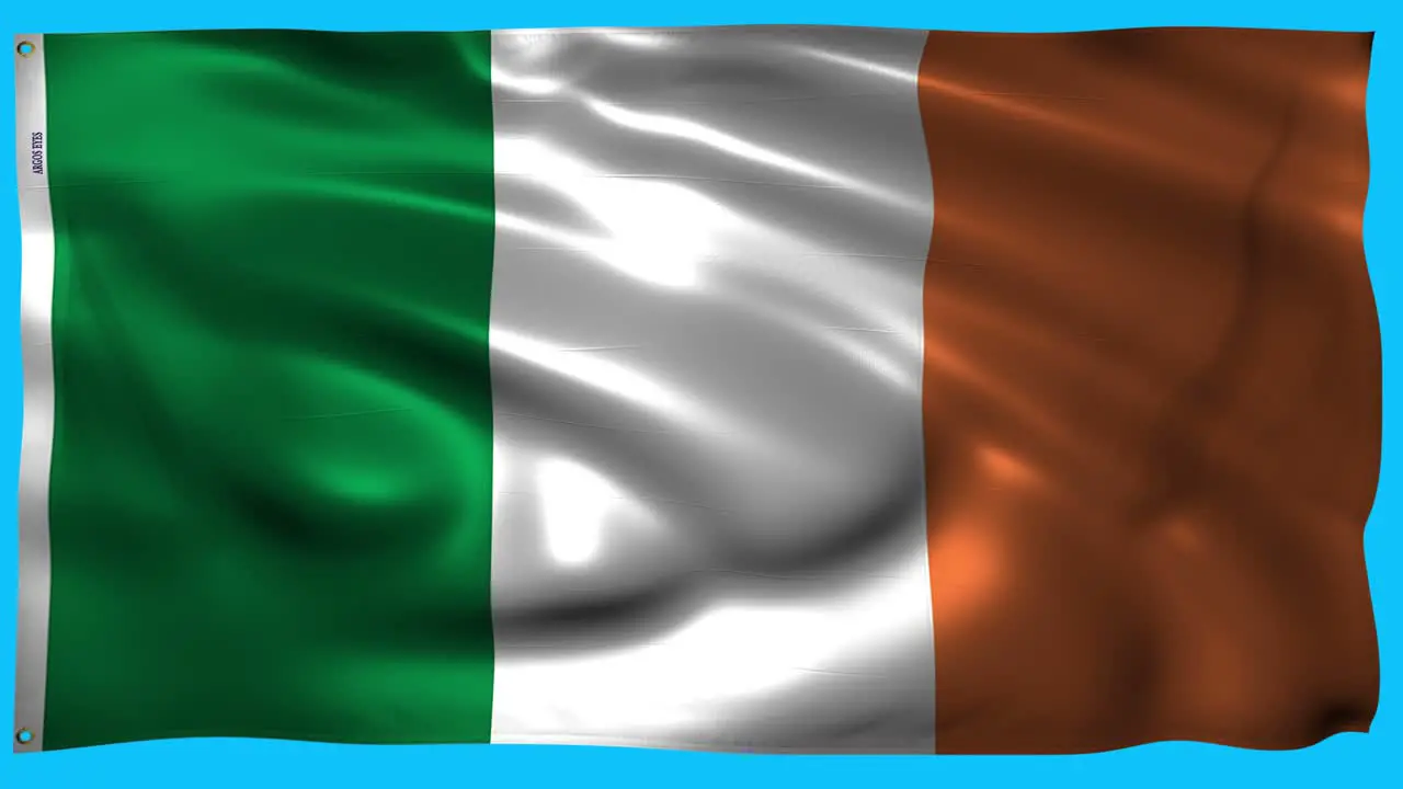 The flag of Ireland