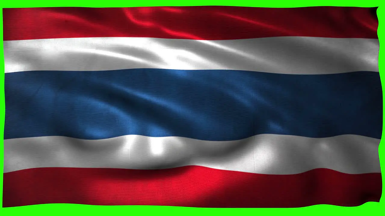 The Flag of Thailand