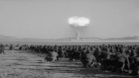 1950s First American Nuclear Exercise Test