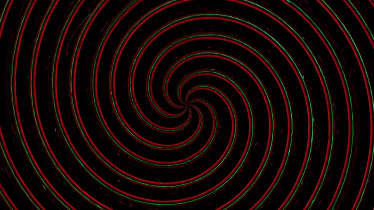 Hypnotic swirling spiral