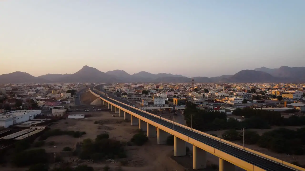 Jeddah Town and Train tracks that travel from Mecca all the way to Jeddah city