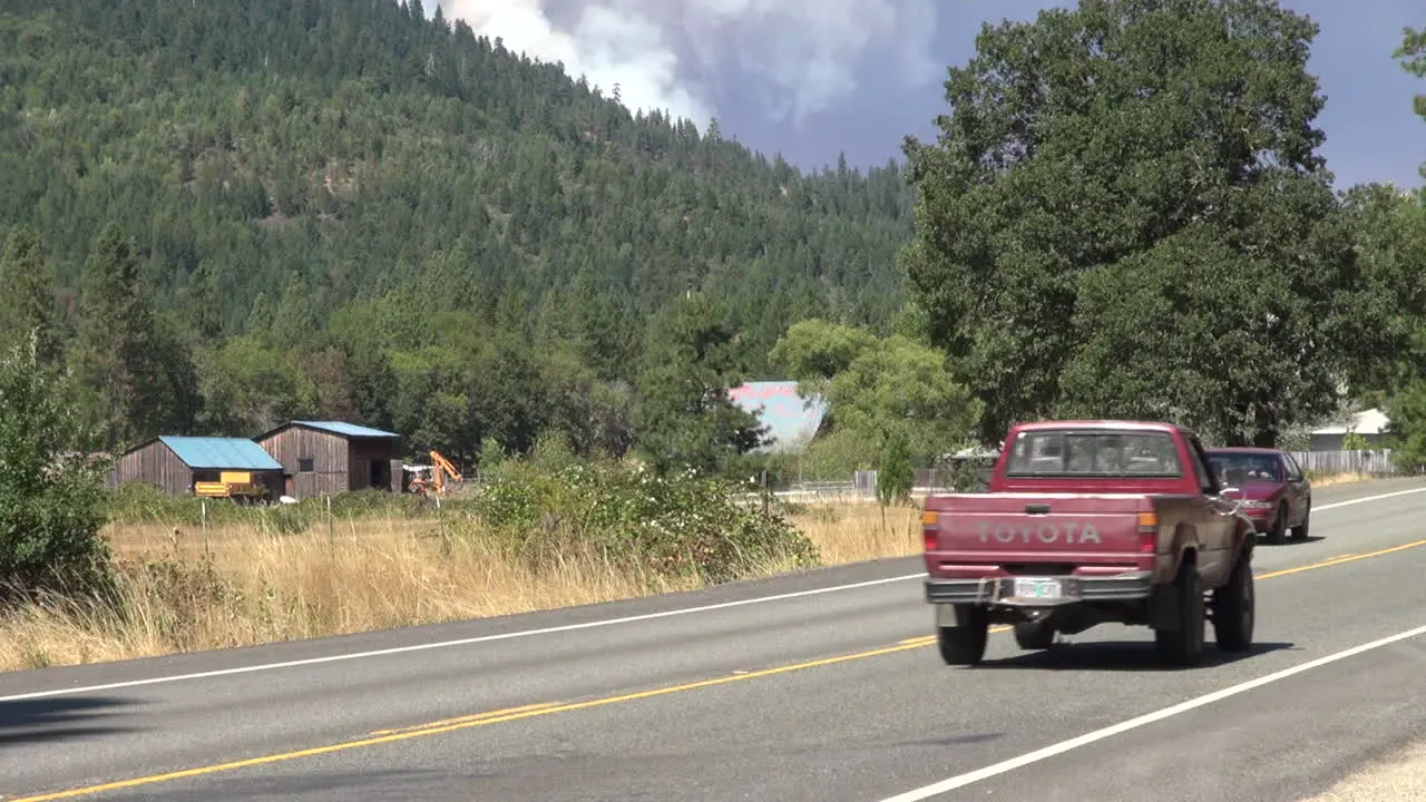 California Tilt To Cloud Of Smoke