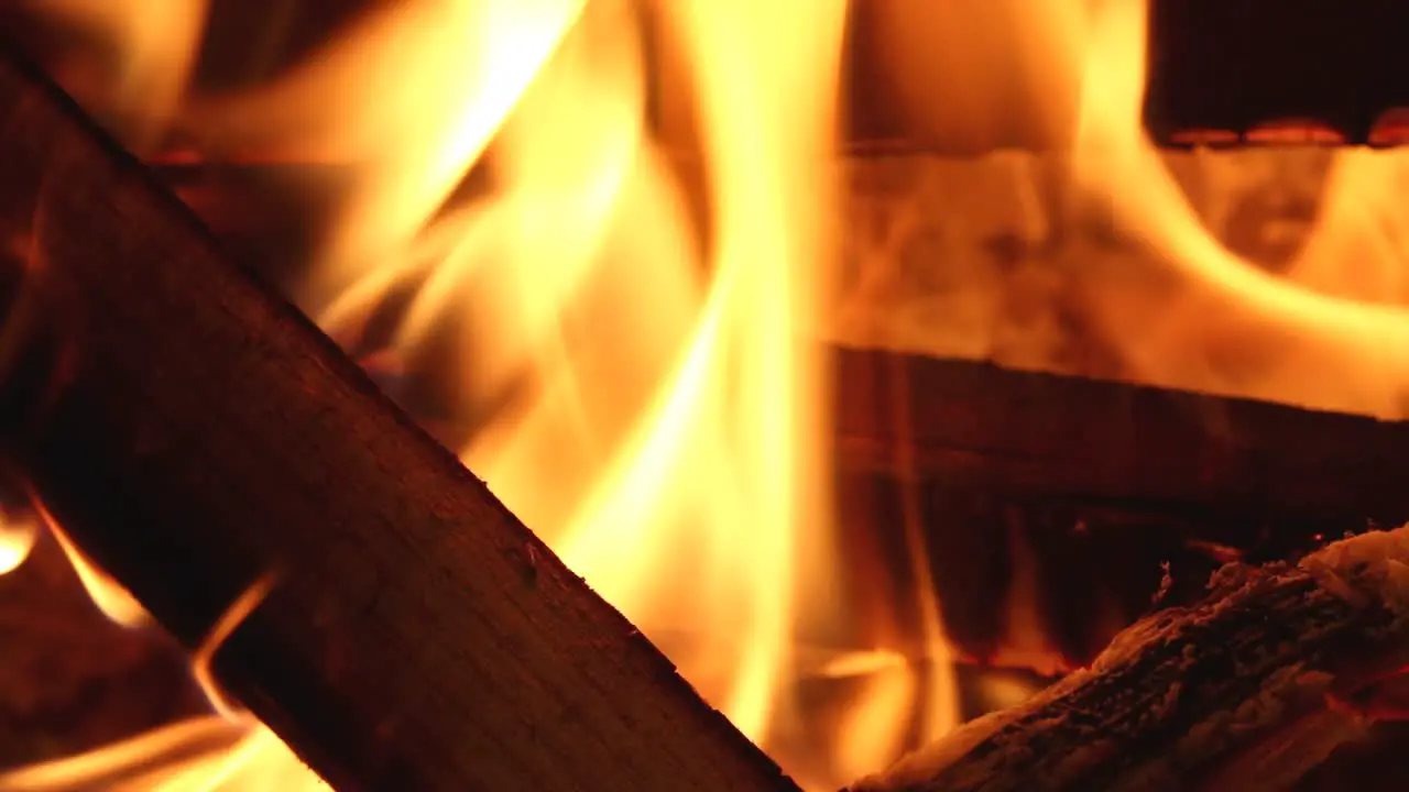 Wood burning in a domestic wood burner stove