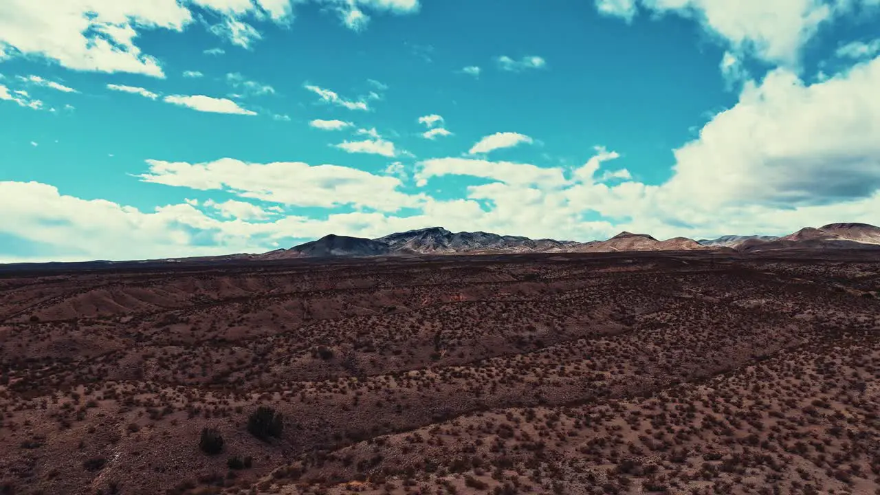 Desert Mountain Hyperlapse Focusing on the mountain