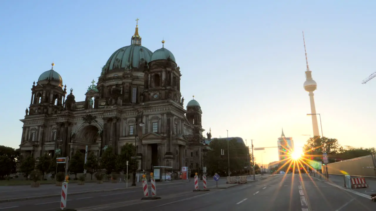 Berliner Dom at Sunrise