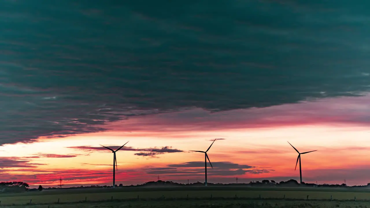 Dramatic background of clouds orange and black sunset