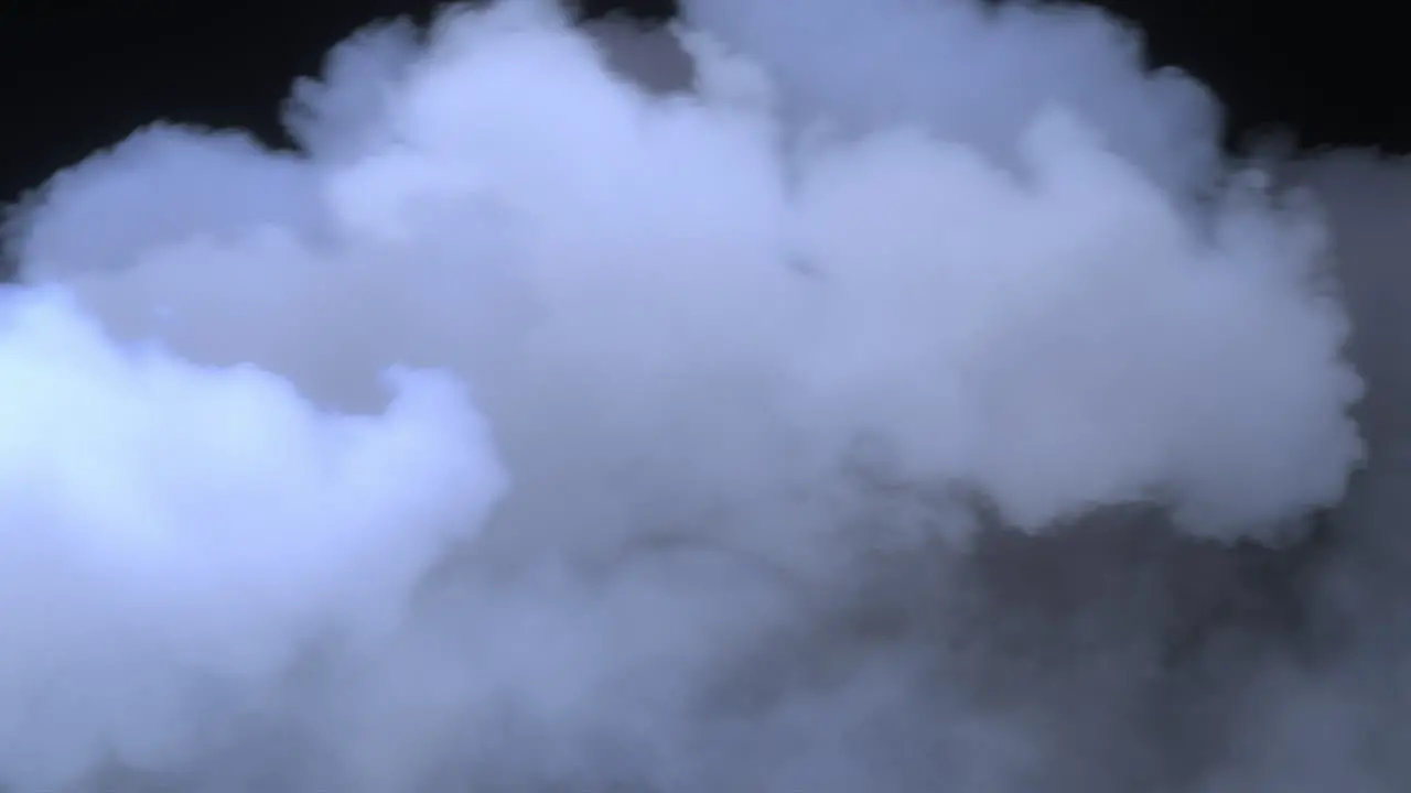 Abstract smoke cloud