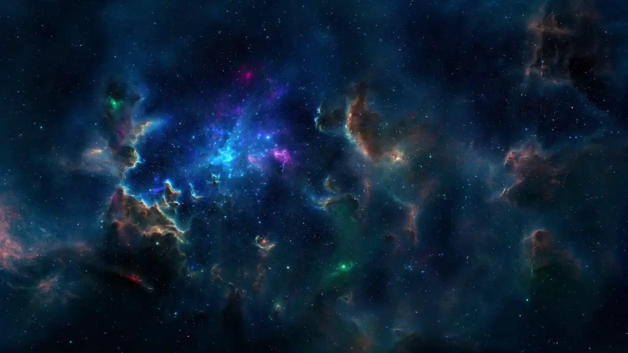 Stunning CG Animation of Deep Space