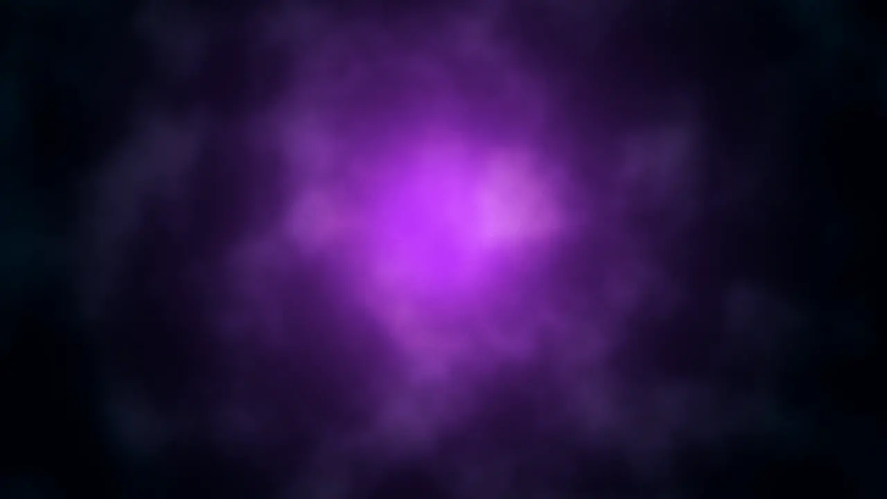 Purple deep fog in dark space