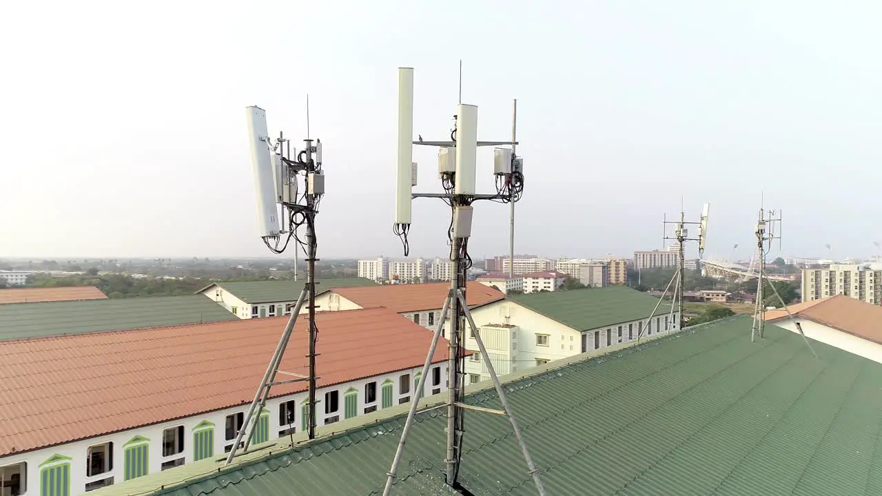 AERIAL Cellular Mobile Rooftop 5G Transmitters