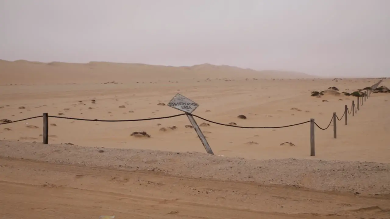 A nature conservation area in the Namib desert in Namibia