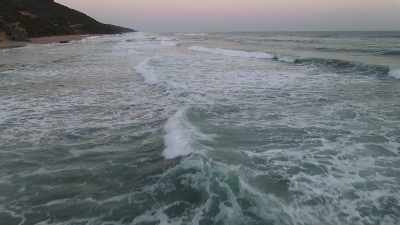 Stormy Sea Wavesdrone Shot