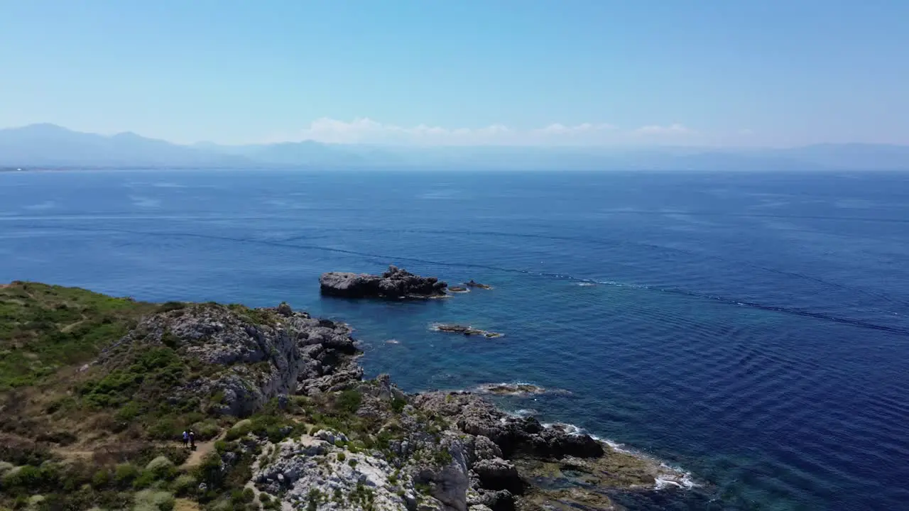 The infinity landscape of the italian oceans are expectacular