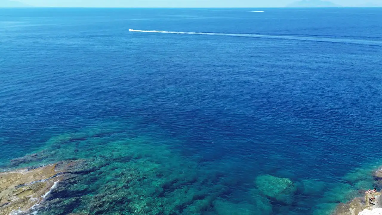 The infinity landscape of the italian oceans are out of this world