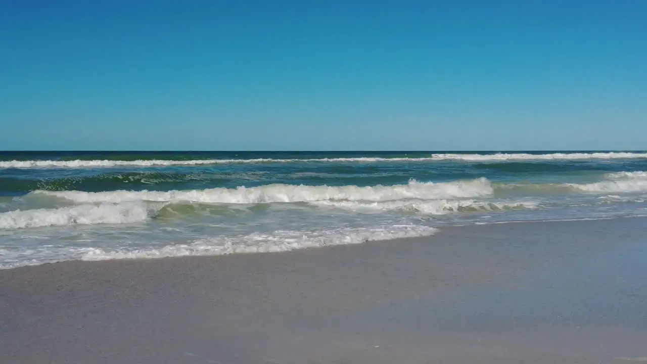 Beach Waves Crashing in Florida